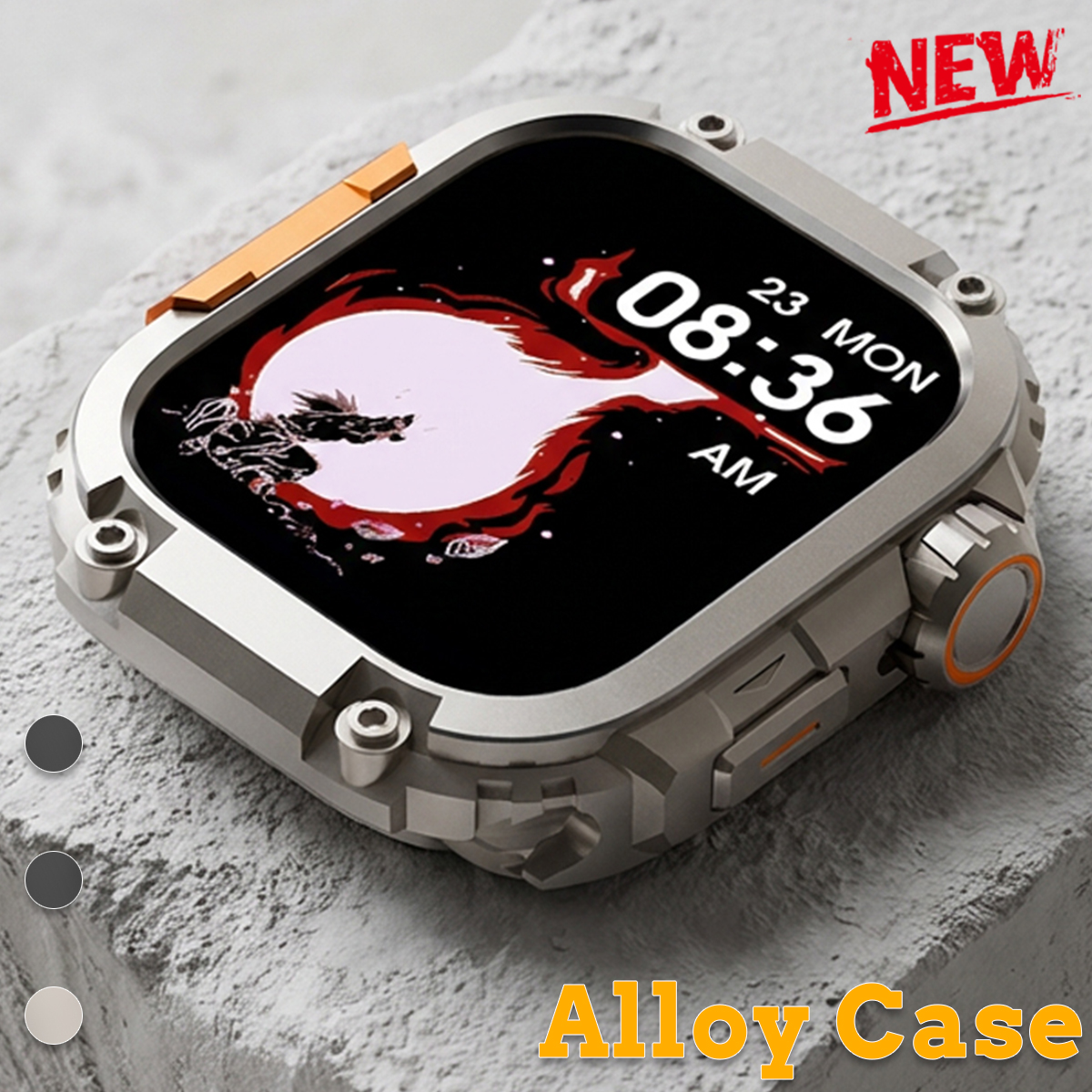 Luxury Watch Apple - Alloy Case for Apple Watch Series