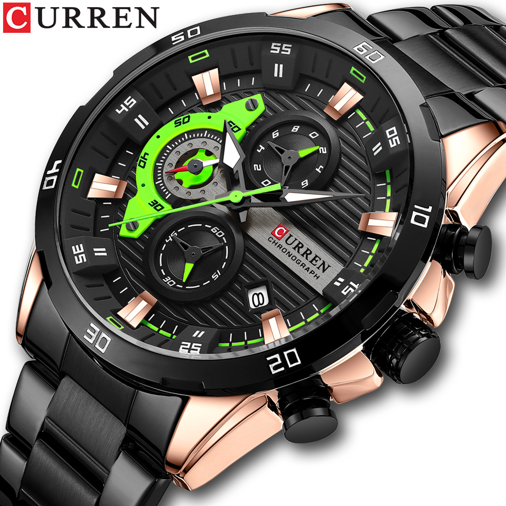 Luxury Watch Apple - Watches For Men CURREN Man WristWatch