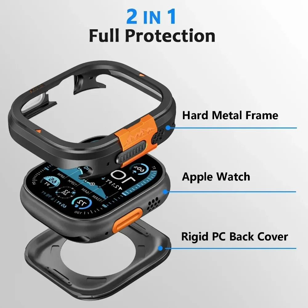 Luxury Watch Apple - Metal Case for Apple Watch Ultra