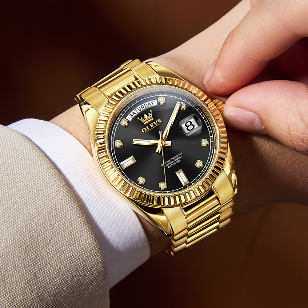 Luxury Watch Expensive - OLEVS Men's Fully Automatic Mechanical Watch