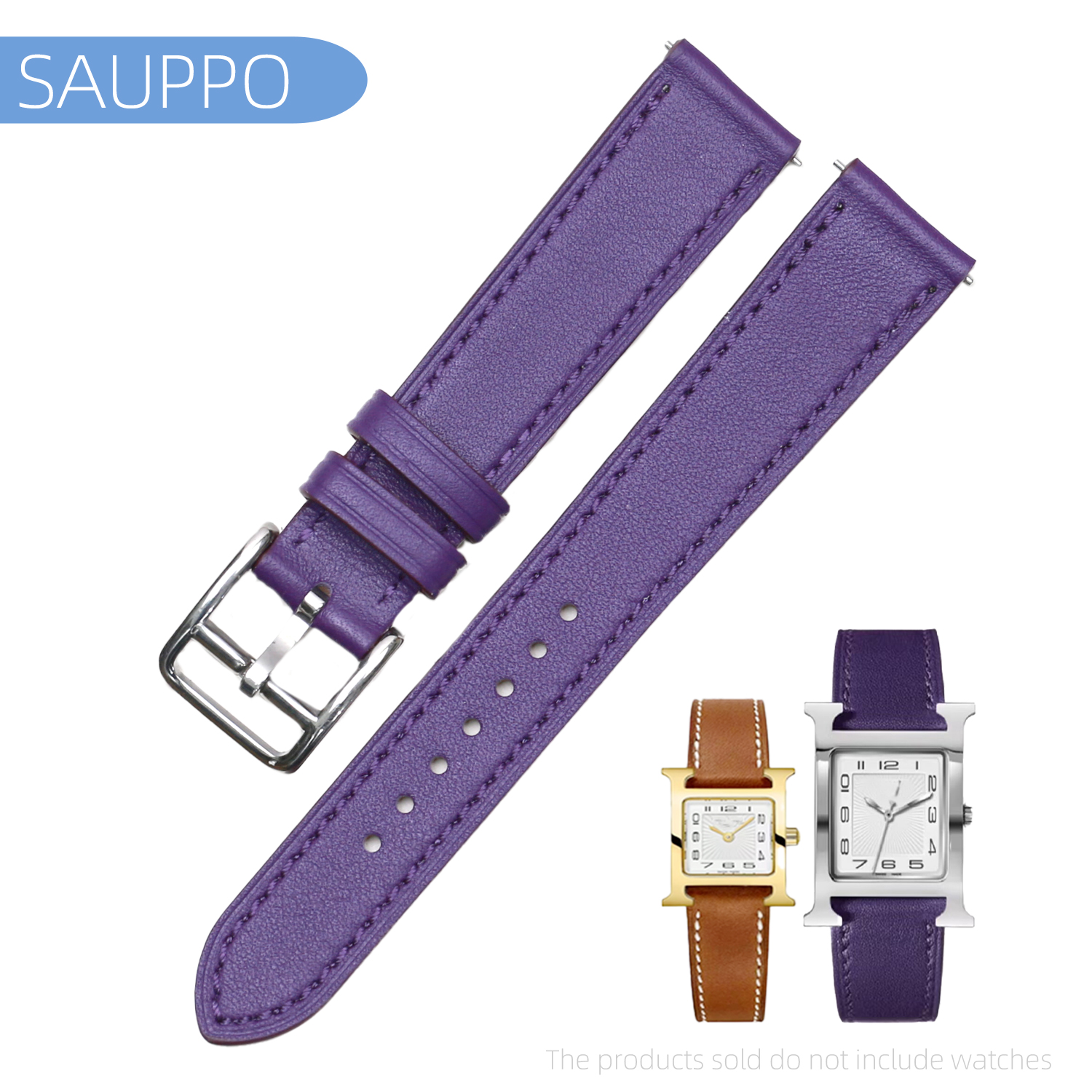 Luxury Watch Hermes - SAUPPO watch accessories women's leather strap