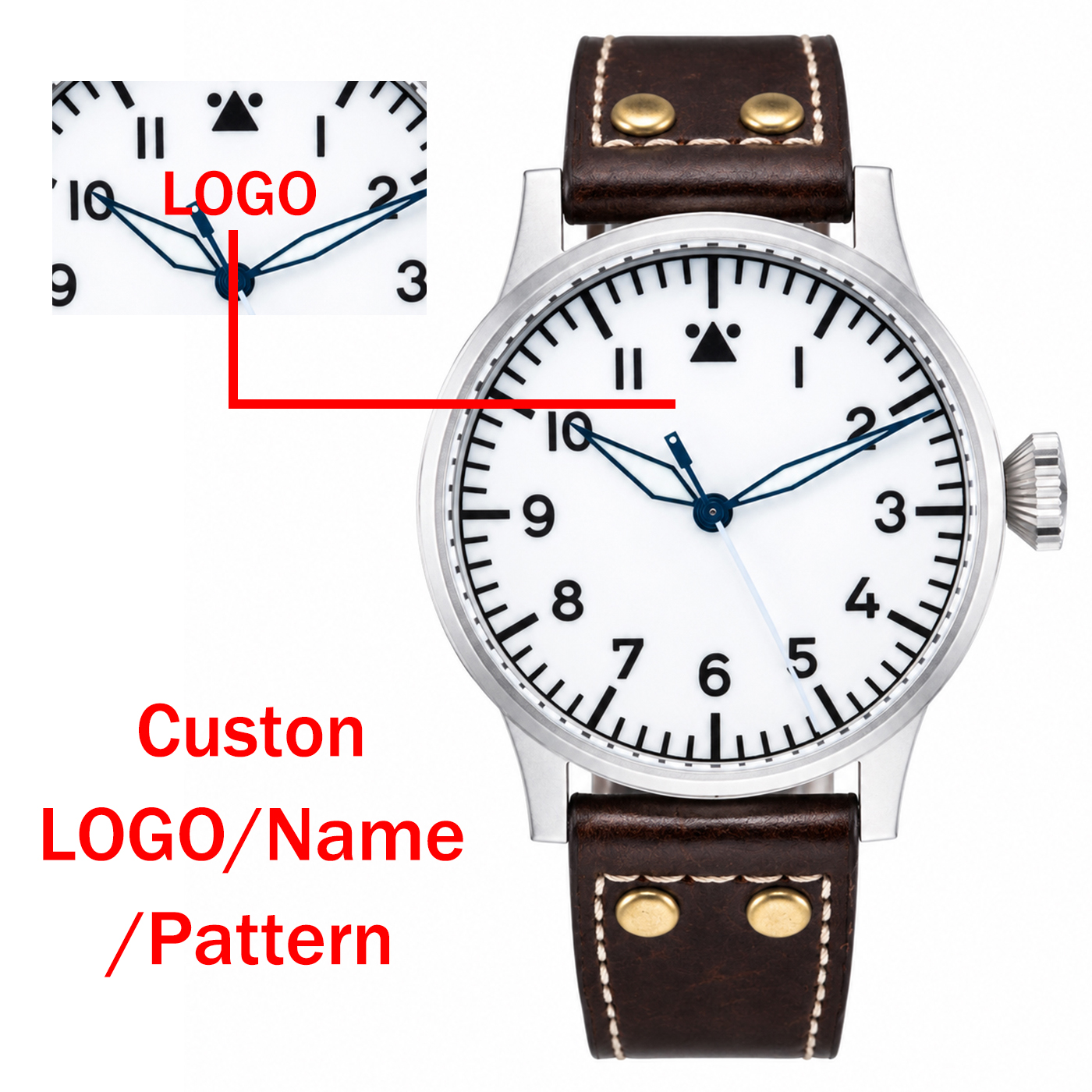 Automatic Pilot Watch - Custom Retro Pilot Watch for Man