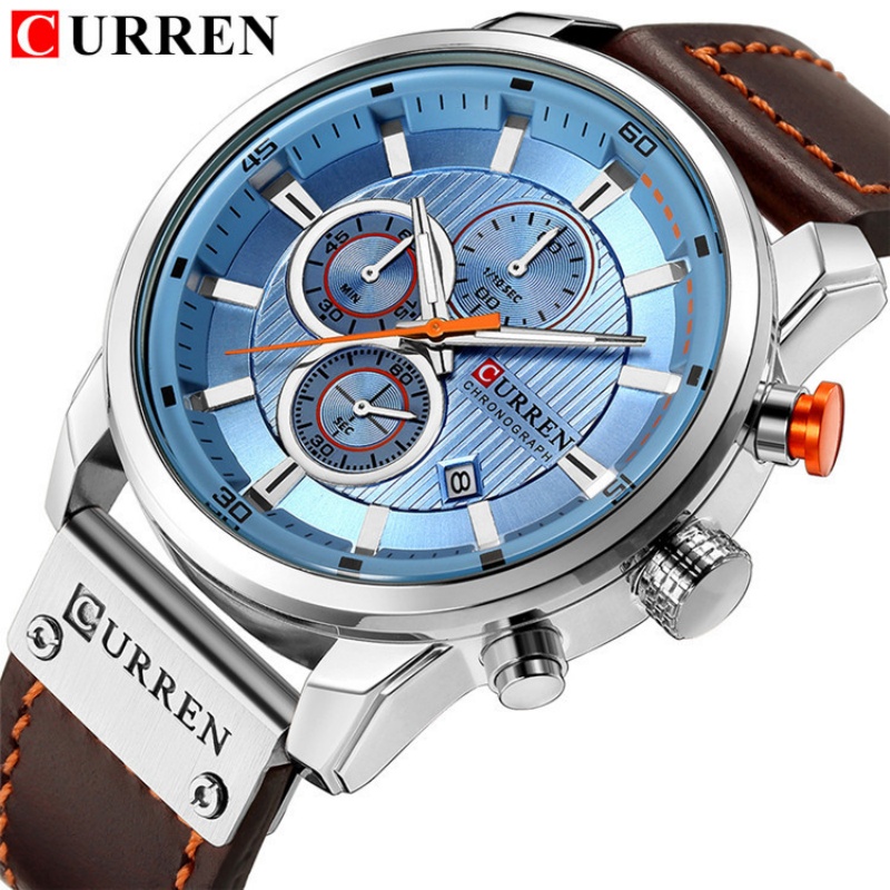 Luxury Watch Apple - CURREN 8291 Luxury Brand Men's Quartz