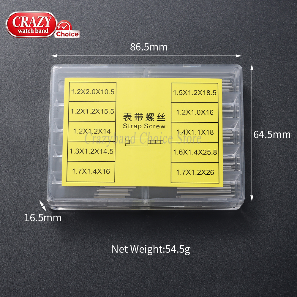50pcs 100pcs Metal Screws Rod  – Luxury Watch Expensive recenzja i cena