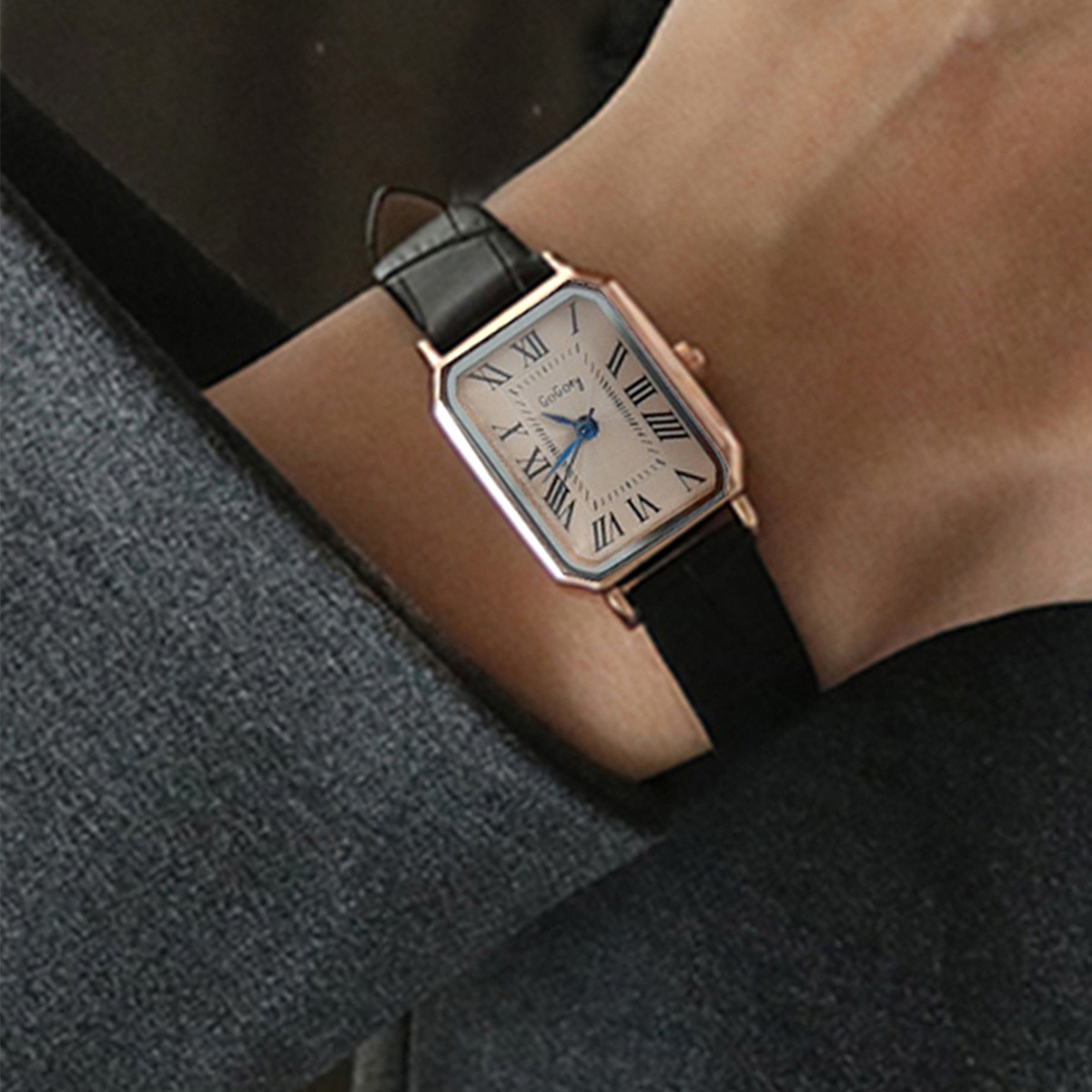 손목시계 시계 Часы 헬로키티 Fashion Rect – Ladies Luxury Watch recenzja i cena
