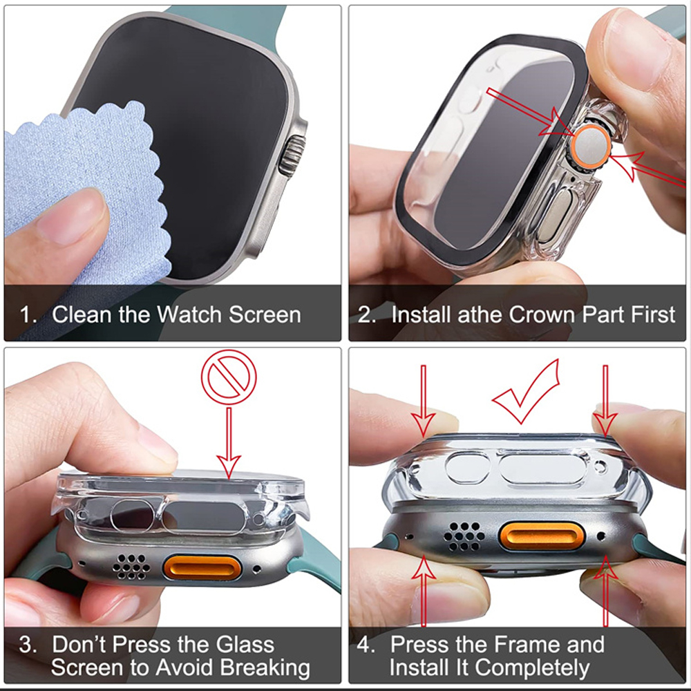 Glass+case For Apple Watch Ult – Luxury Watch Apple recenzja i cena