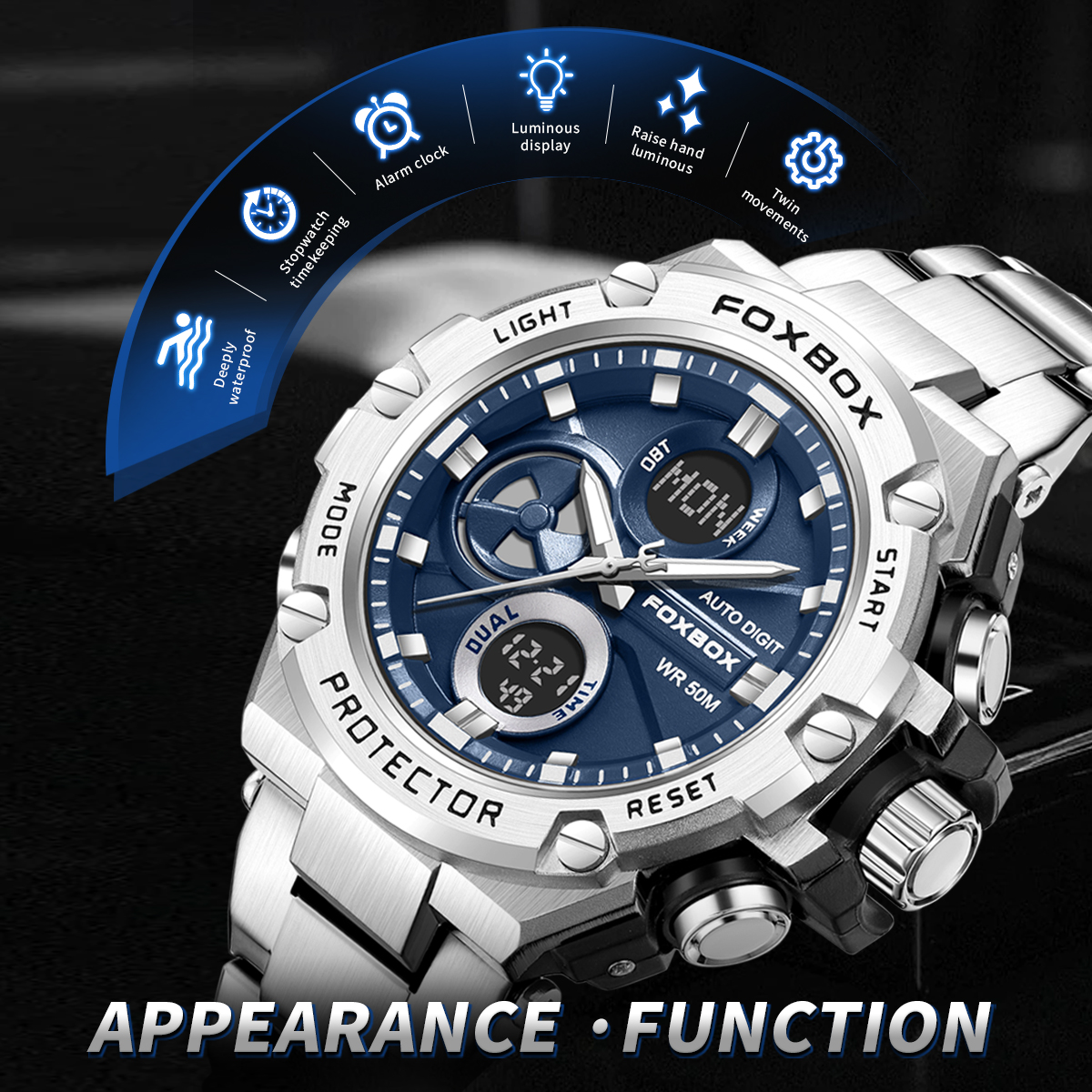 LIGE Watches For Men Luxury Br – Luxury Watch Brands In World recenzja i cena