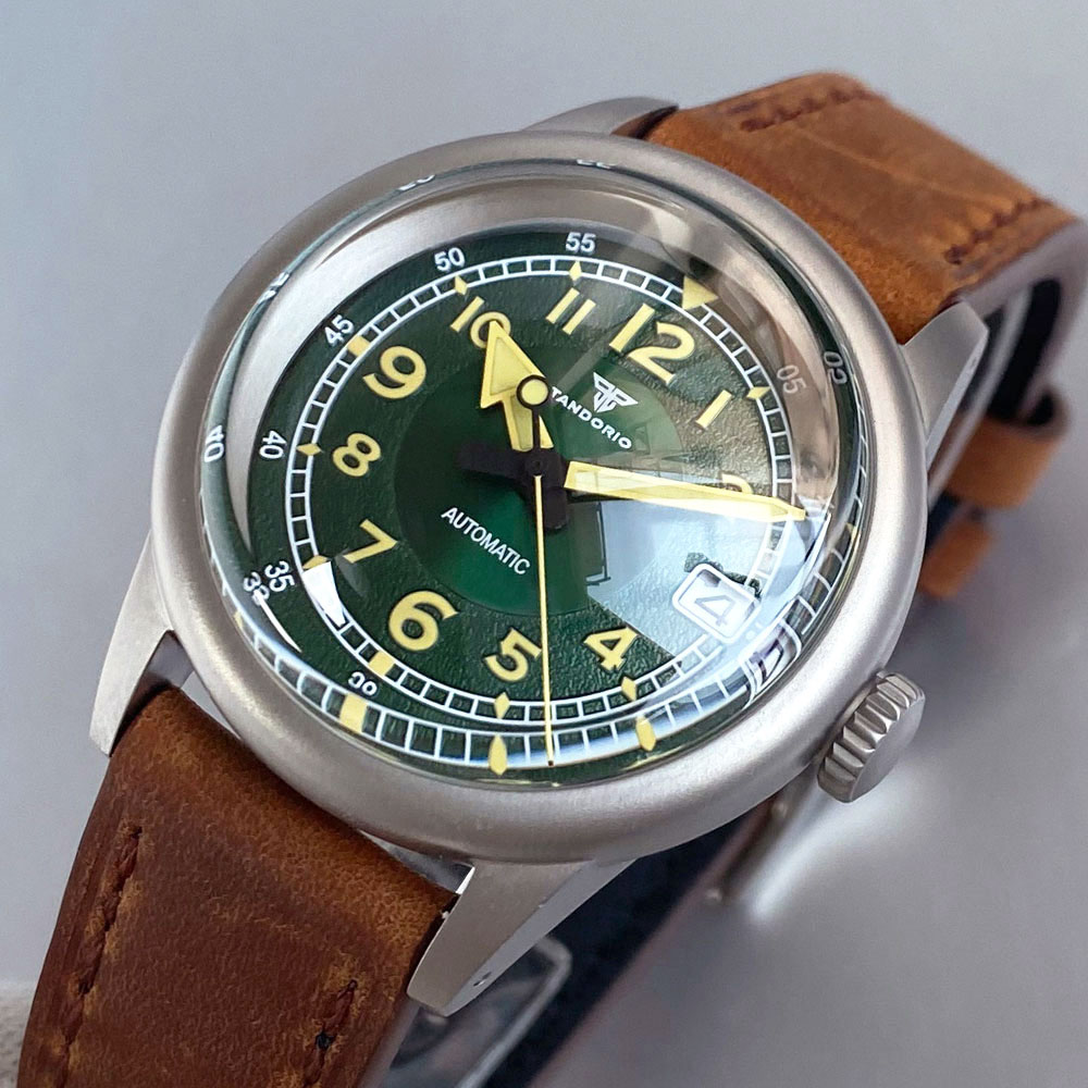 Custom New 36mm Double Domed S – Automatic Pilot Watch recenzja i cena