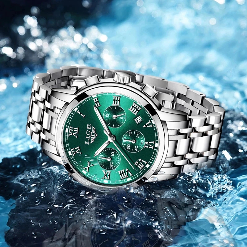 LIGE 2024 New Fashion Women Wa – Ladies Luxury Watch recenzja i cena