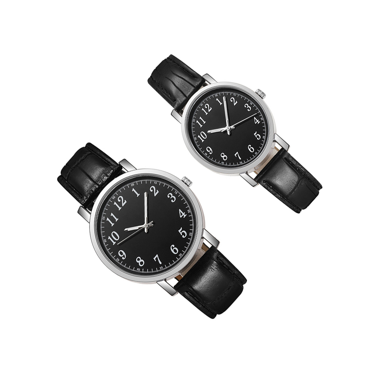 2Pcs Male Female Watches Set C – Luxury Watch Gold And Black recenzja i cena