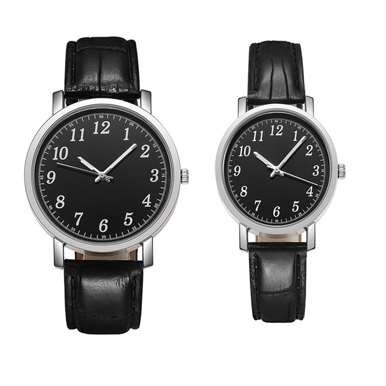 2Pcs Male Female Watches Set C – Luxury Watch Gold And Black recenzja i cena