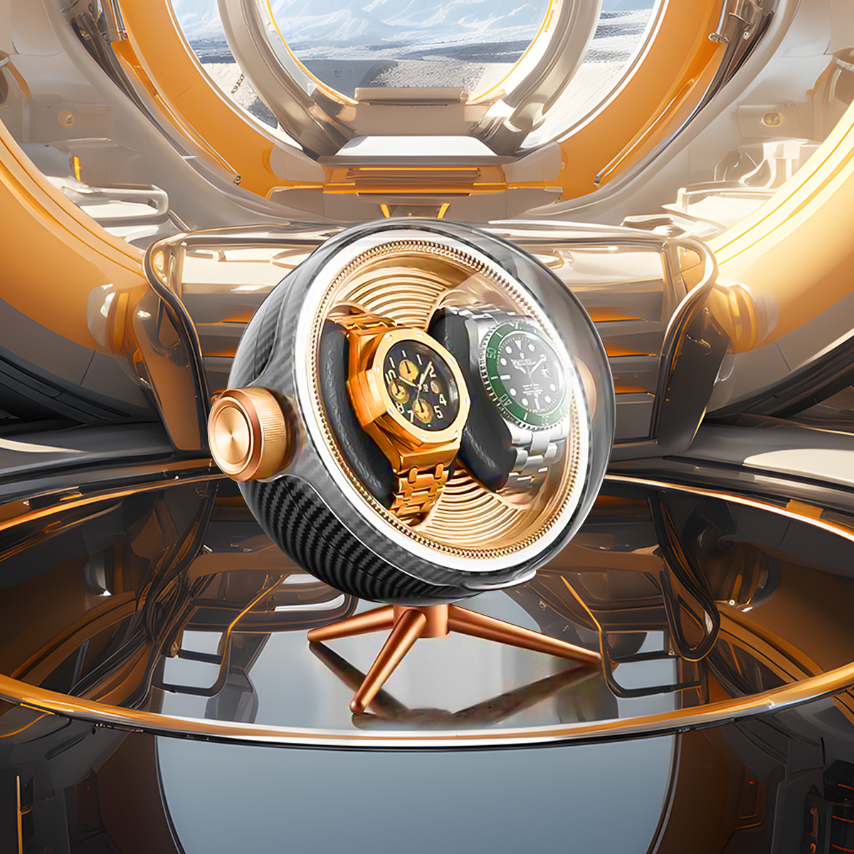High End Silent Breathing Ligh – Luxury Watch Expensive recenzja i cena