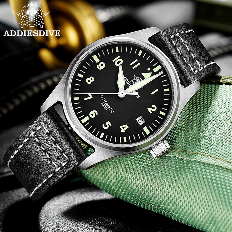 ADDIESDIVE Men's Automatic Mec – Automatic Pilot Watch recenzja i cena