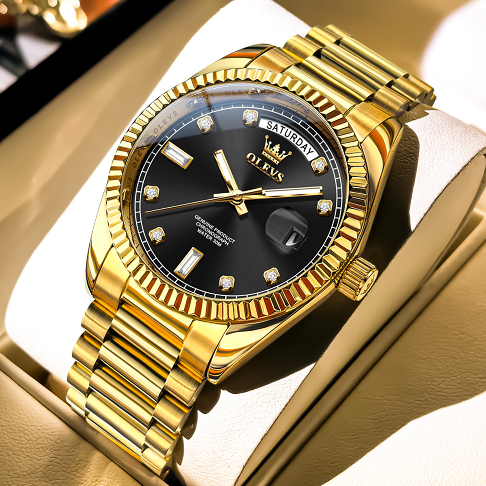 OLEVS Men's Fully Automatic Me – Luxury Watch Expensive recenzja i cena