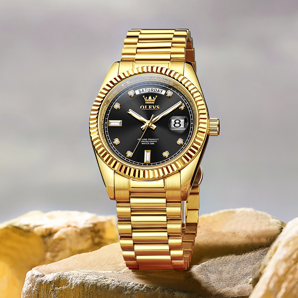 OLEVS Men's Fully Automatic Me – Luxury Watch Expensive recenzja i cena