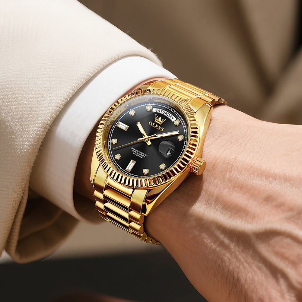 OLEVS Men's Fully Automatic Me – Luxury Watch Expensive recenzja i cena