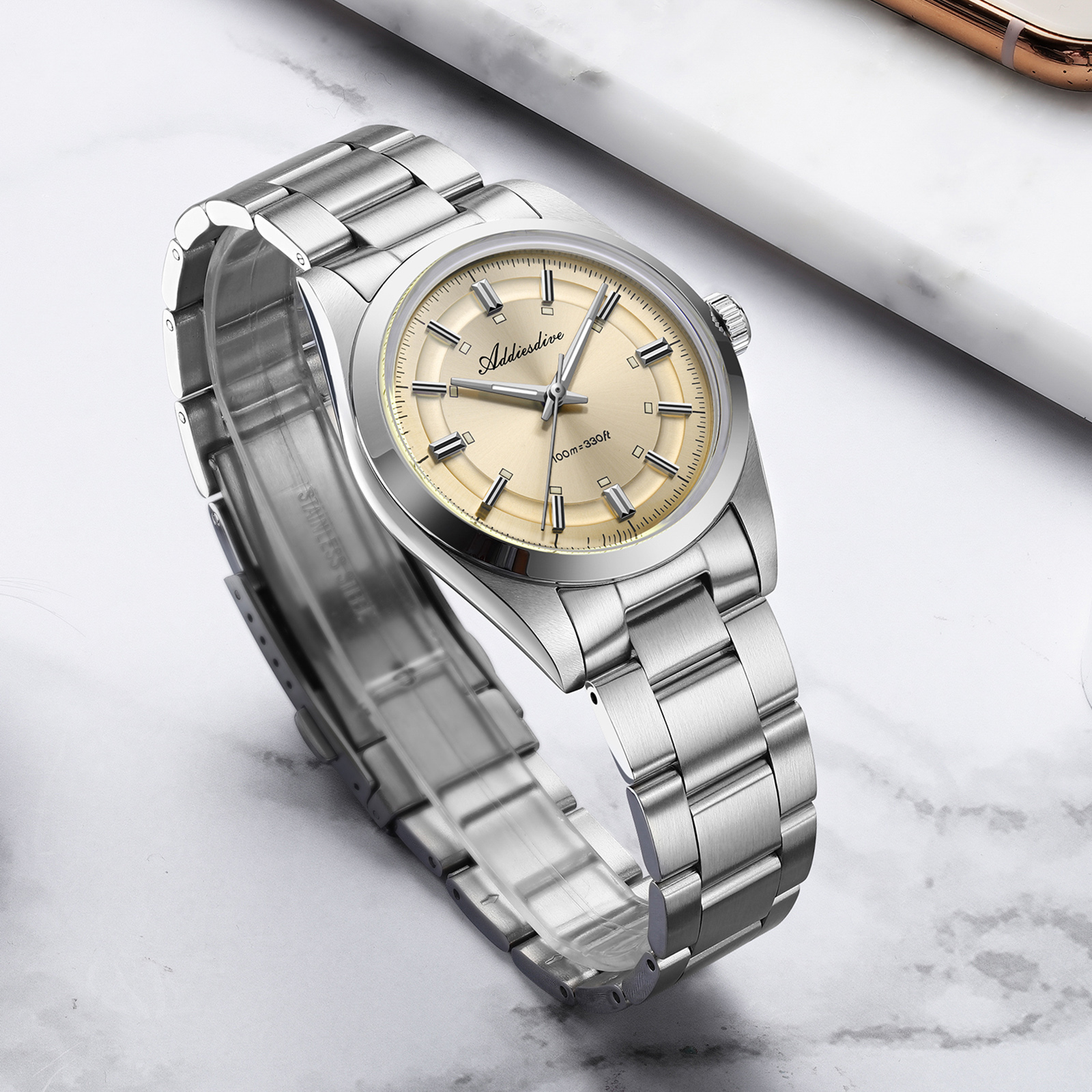 ADDIESDIVE Super Luminous Japa – Ladies Luxury Watch recenzja i cena