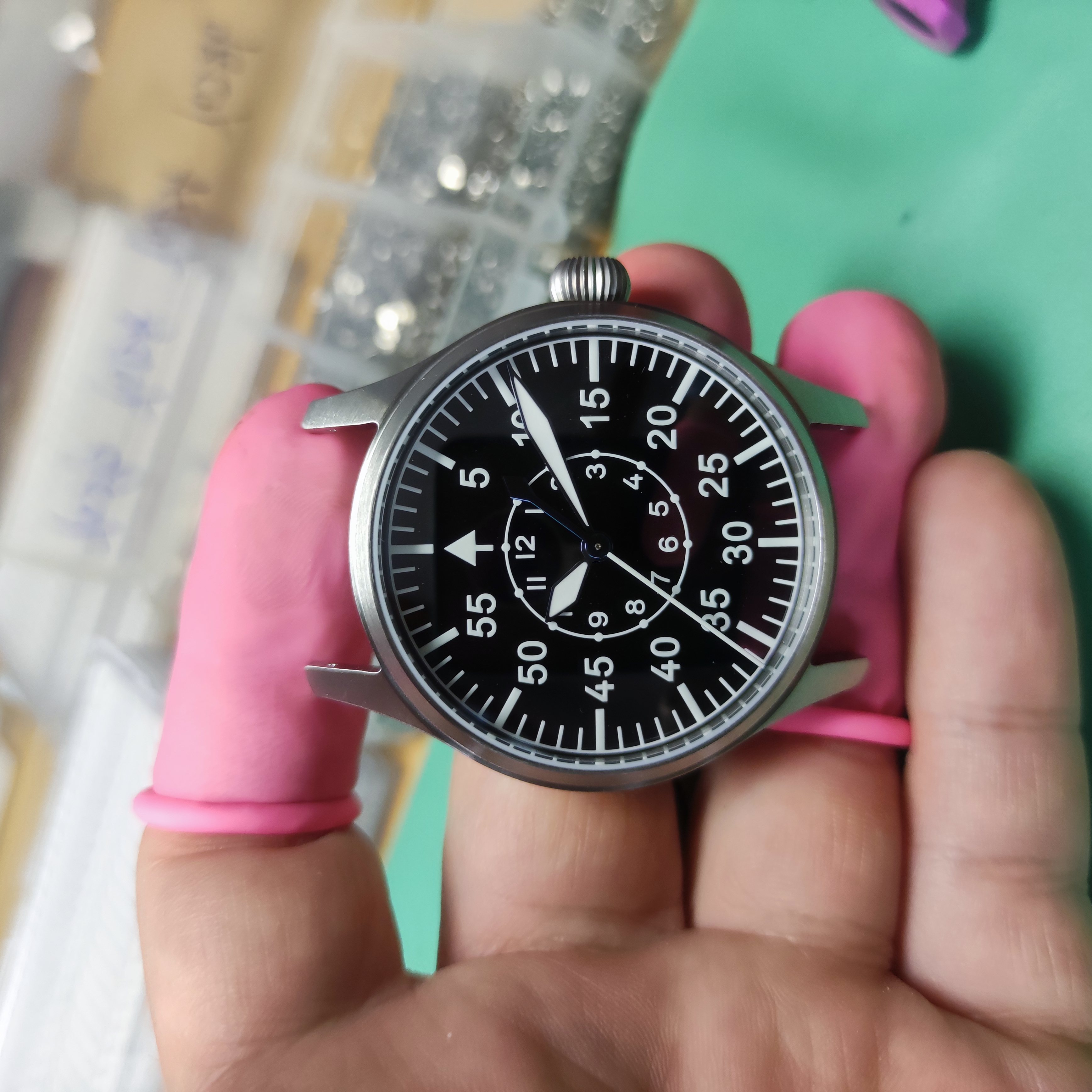 【Escapement Time】Automatic Mov – Automatic Pilot Watch recenzja i cena