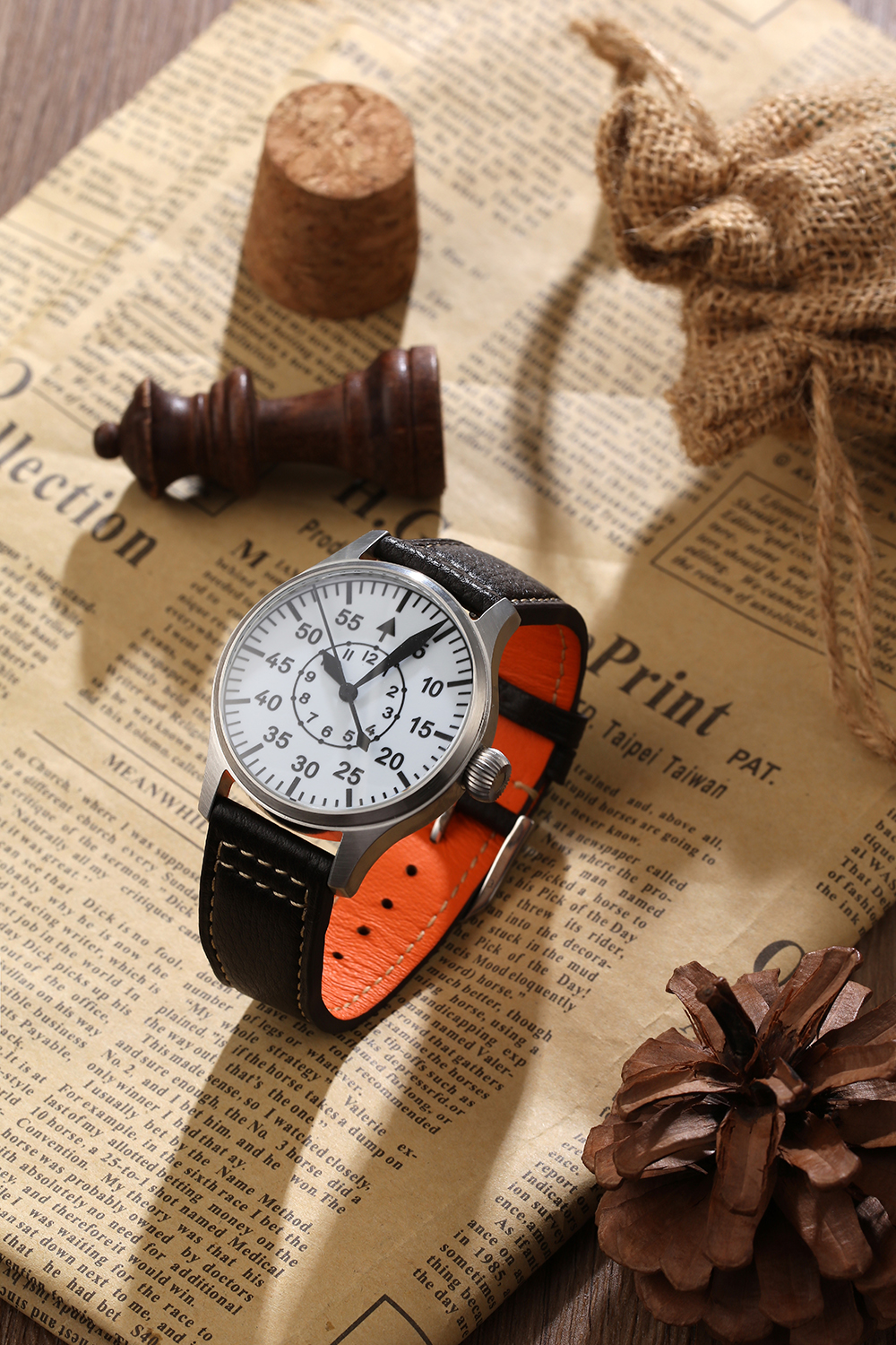 【Escapement Time】Automatic Mov – Automatic Pilot Watch recenzja i cena