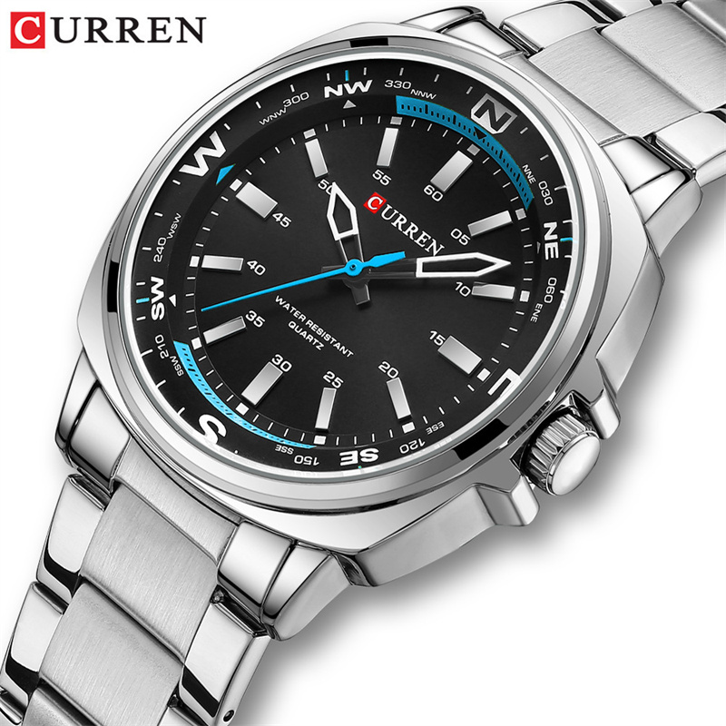 CURREN 8455 Men's Fashion Quar – Luxury Watch Apple recenzja i cena