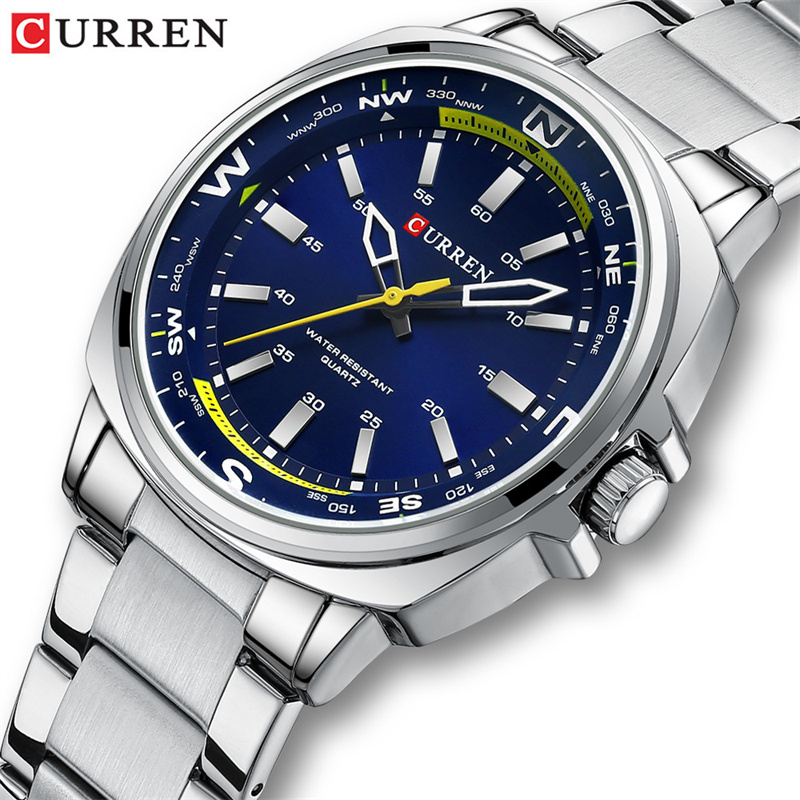 CURREN 8455 Men's Fashion Quar – Luxury Watch Apple recenzja i cena
