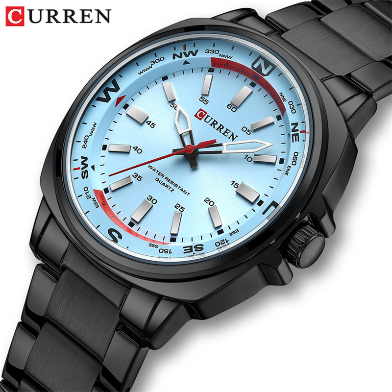 CURREN 8455 Men's Fashion Quar – Luxury Watch Apple recenzja i cena