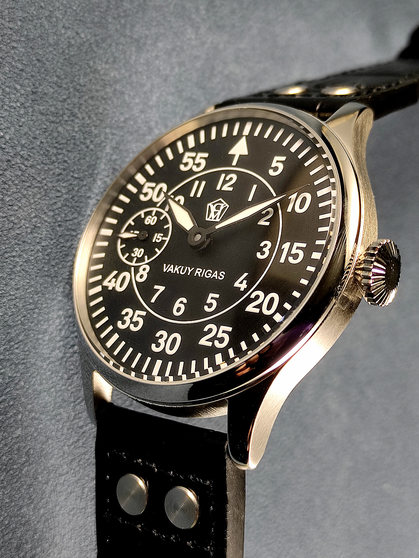 44MM Men's Manual Mechanical M – Automatic Pilot Watch recenzja i cena