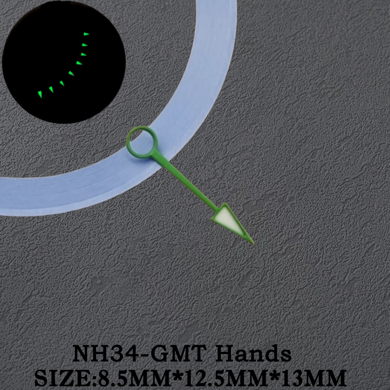 Green Luminous 13mm GMT Time H – Automatic Pilot Watch recenzja i cena