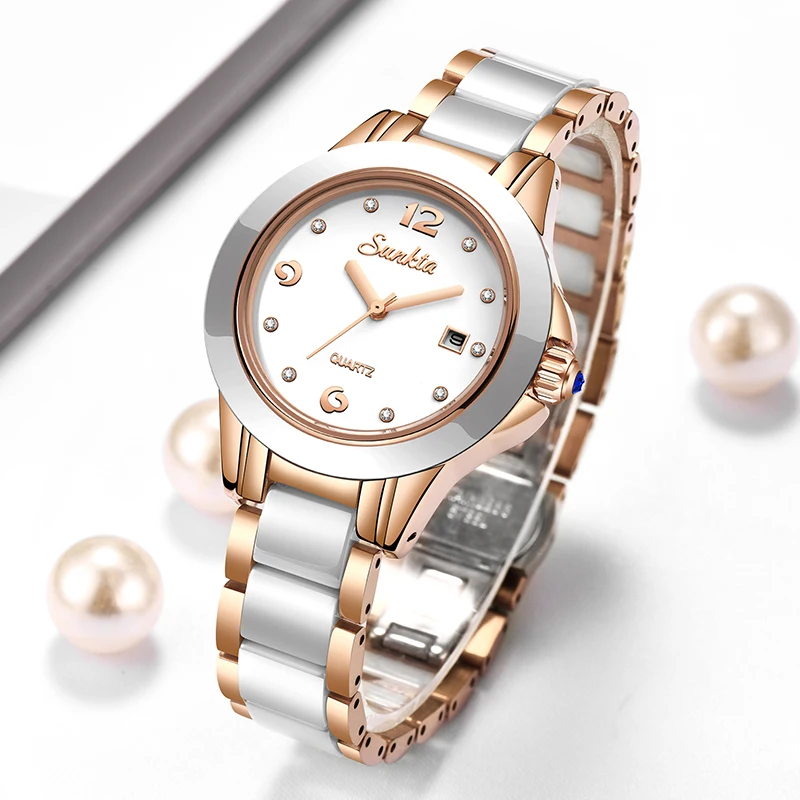 Sunkta Fashion Casual Quartz W – Ladies Luxury Watch recenzja i cena