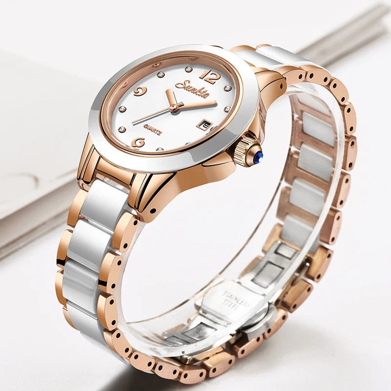 Sunkta Fashion Casual Quartz W – Ladies Luxury Watch recenzja i cena