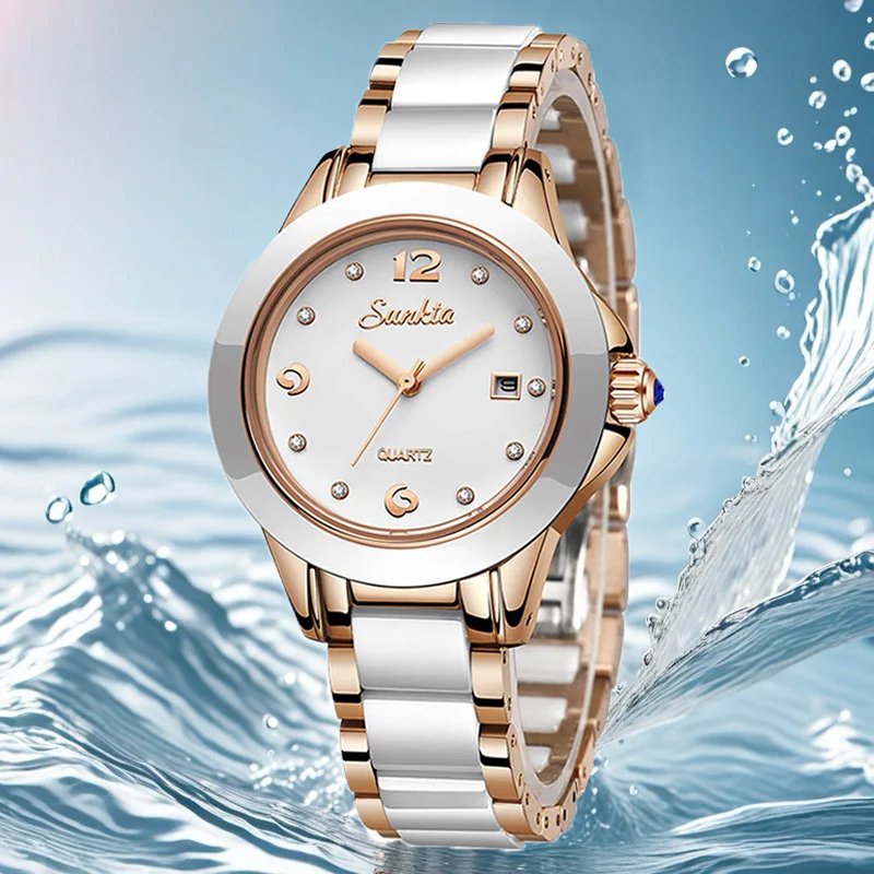 Sunkta Fashion Casual Quartz W – Ladies Luxury Watch recenzja i cena