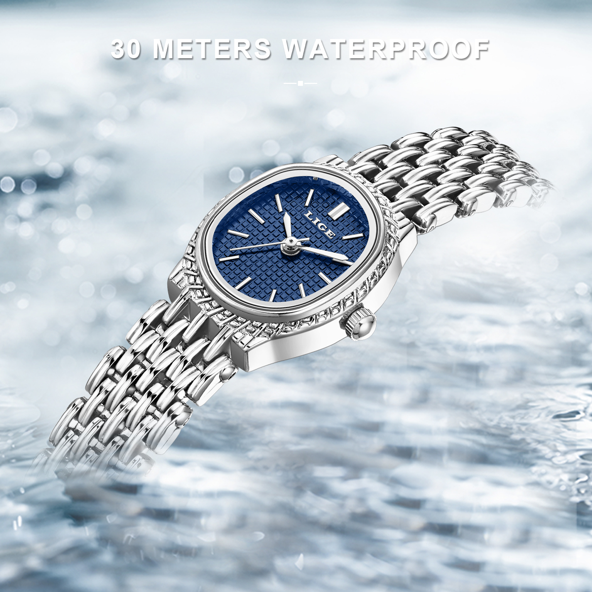 LIGE Fashion Luxury Quartz Wom – Ladies Luxury Watch recenzja i cena