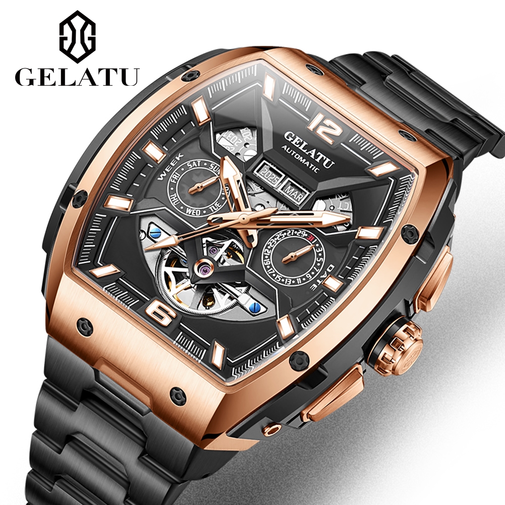 Reloj Hombre Watches Mens GELA – Automatic Pilot Watch recenzja i cena