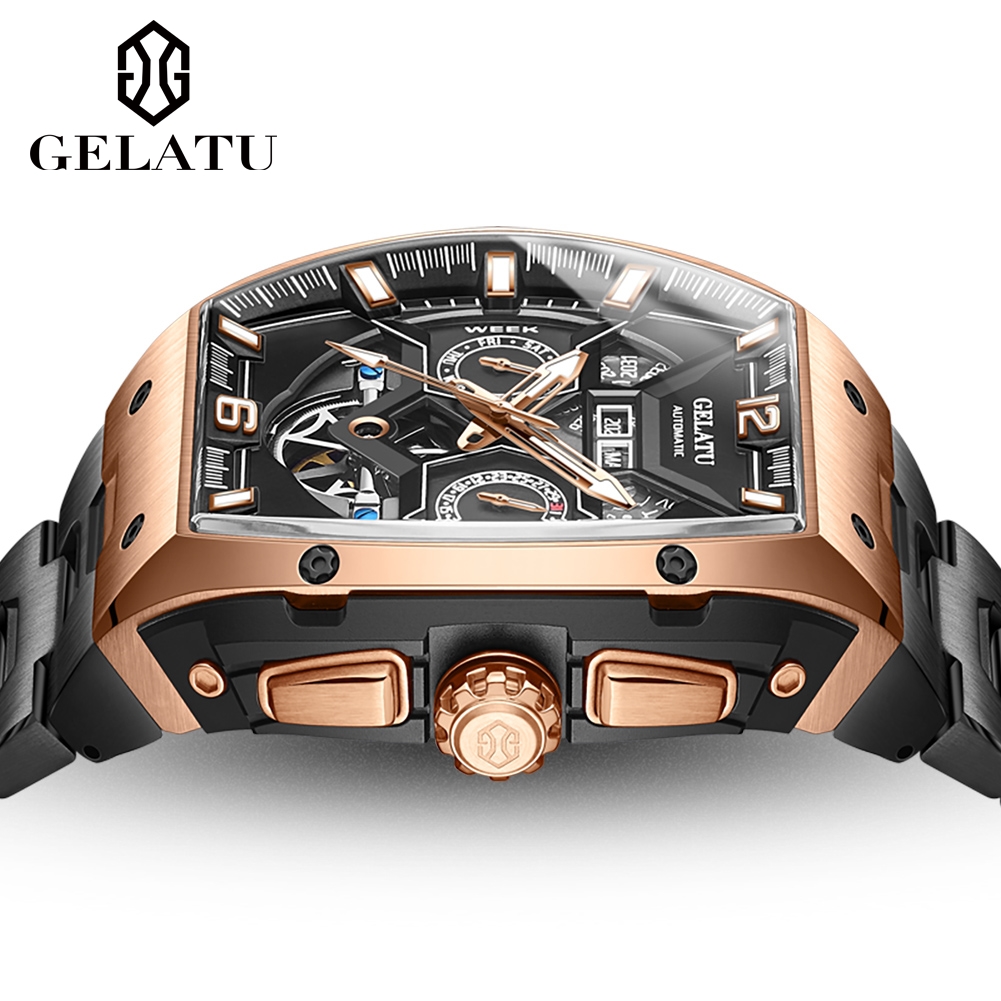 Reloj Hombre Watches Mens GELA – Automatic Pilot Watch recenzja i cena