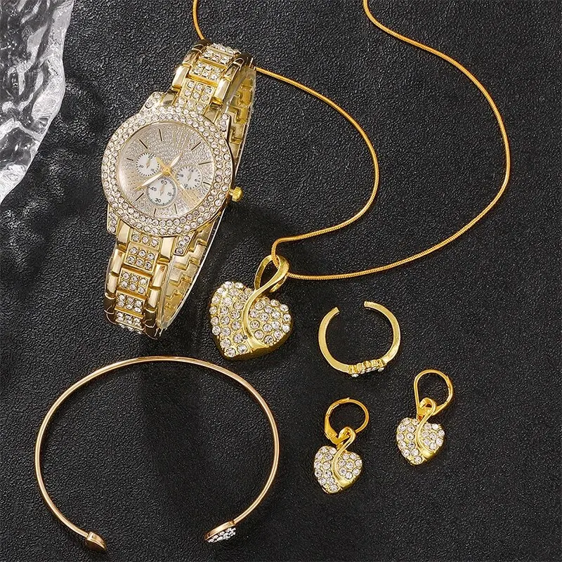 Women's Quartz Watch Gold Luxu – Luxury Women'S Watch recenzja i cena