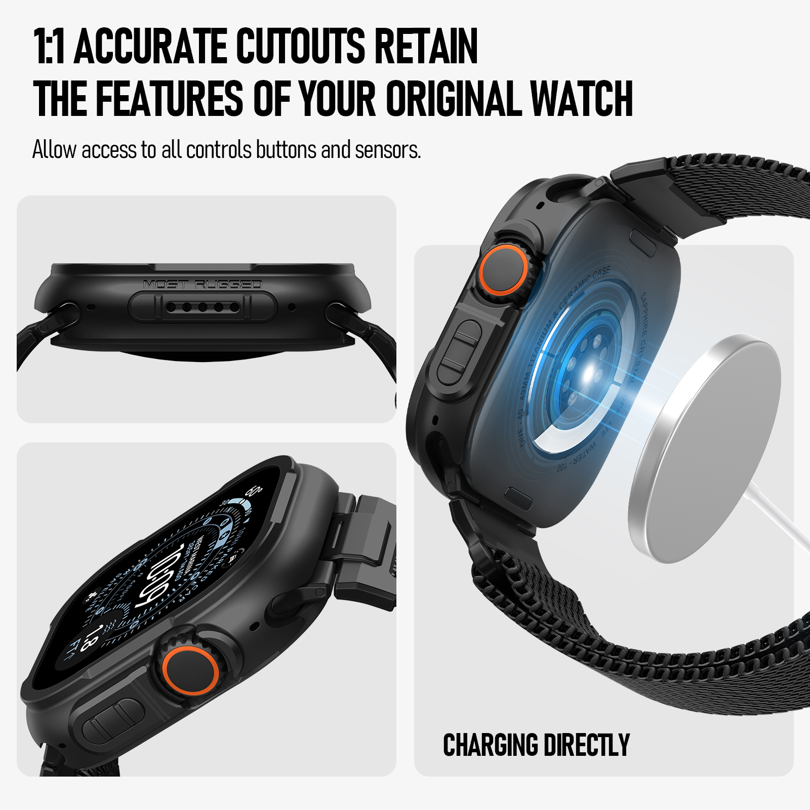 Luxury Stainless Steel Case Fo – Luxury Watch Apple recenzja i cena