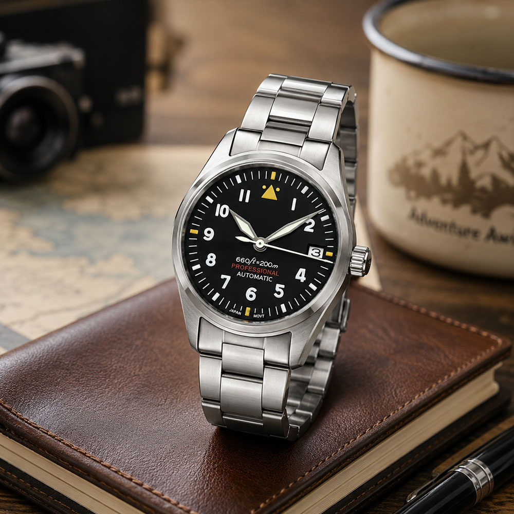 Custom LOGO 36mm 39mm Pilot Wa – Automatic Pilot Watch recenzja i cena