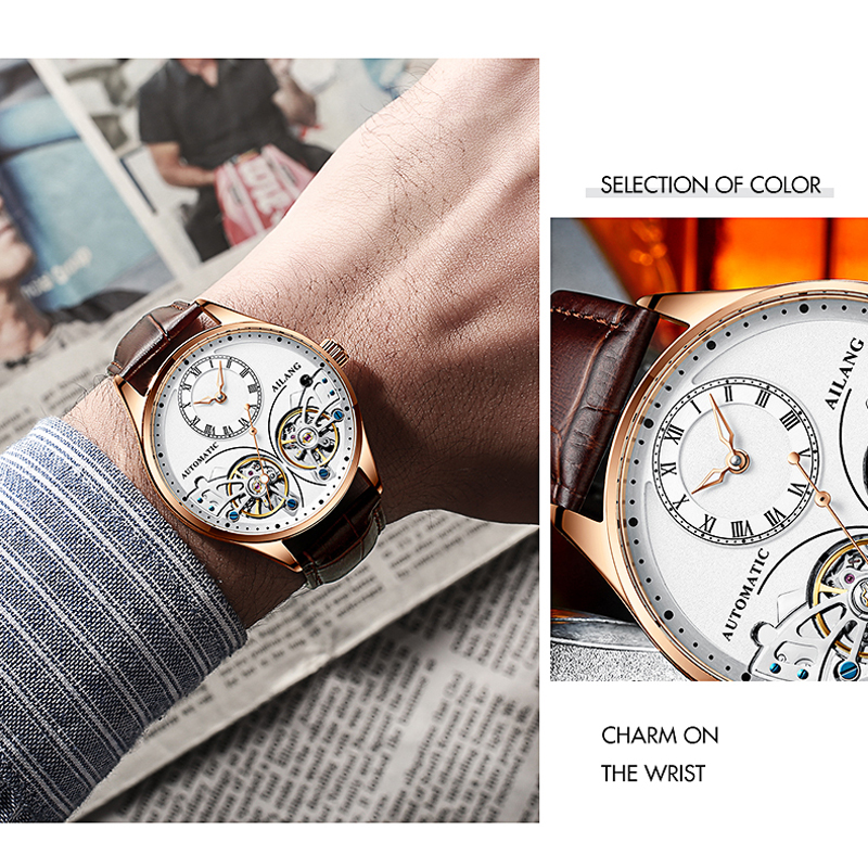 AILANG Brand New Fashion Doubl – Automatic Pilot Watch recenzja i cena