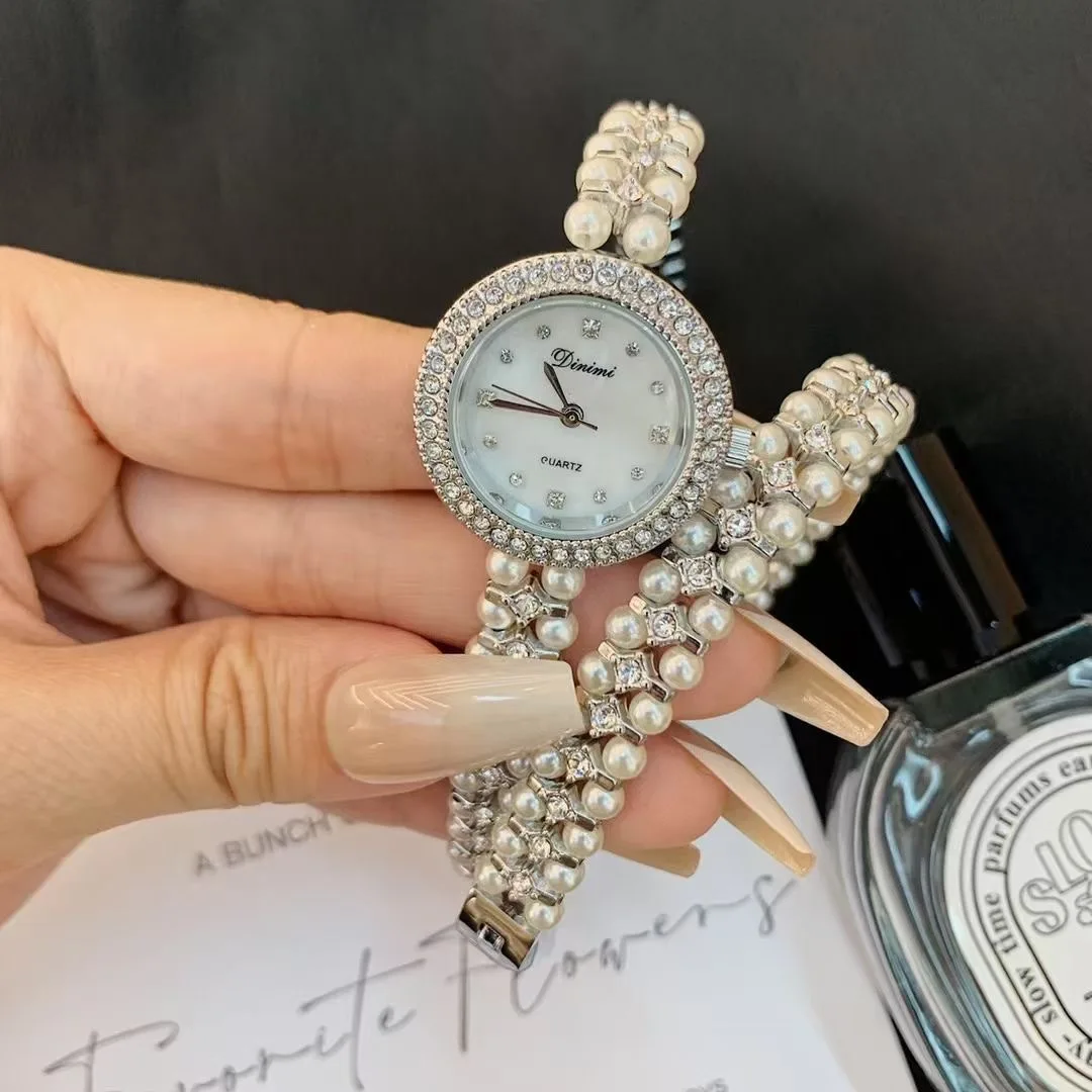 Dinimi long chain pearl show w – Luxury Watch From China recenzja i cena