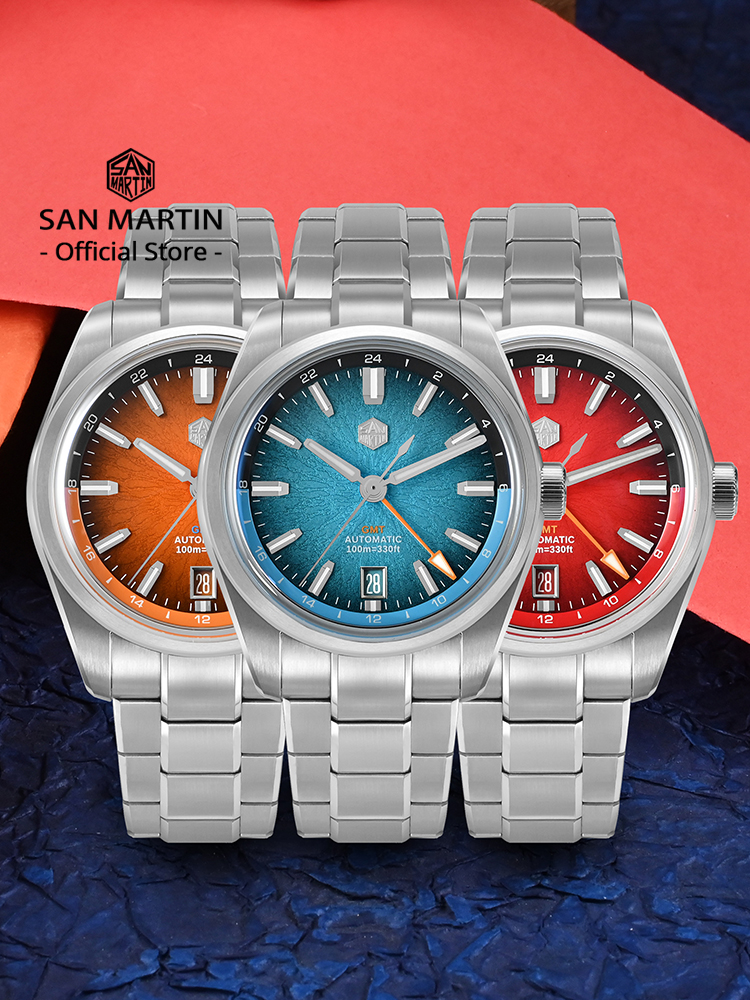 San Martin New 39mm Enamel Jia – Luxury Watch From China recenzja i cena