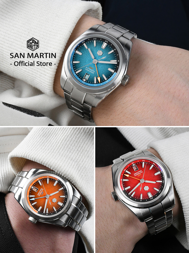 San Martin New 39mm Enamel Jia – Luxury Watch From China recenzja i cena