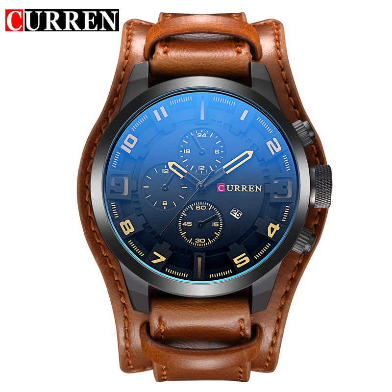 CURREN 8225 Luxury Large Dial  – Luxury Watch Apple recenzja i cena