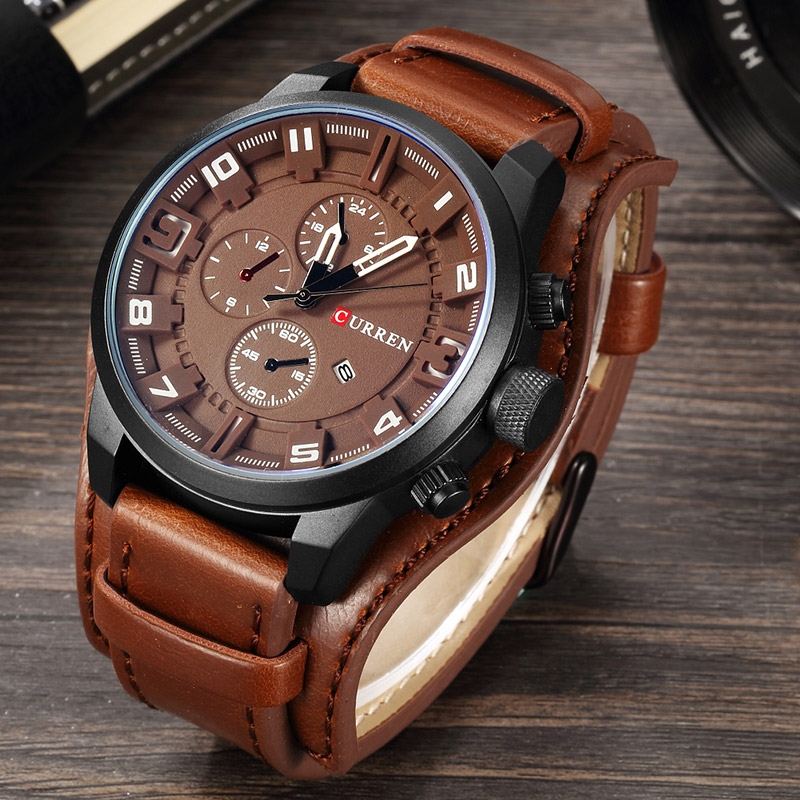 CURREN 8225 Luxury Large Dial  – Luxury Watch Apple recenzja i cena
