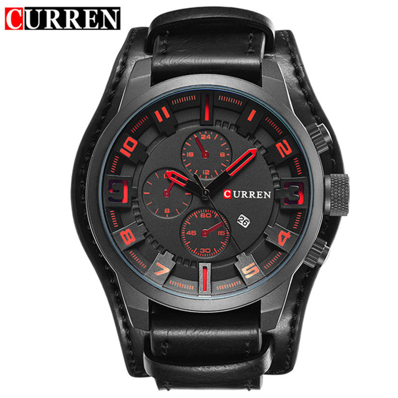 CURREN 8225 Luxury Large Dial  – Luxury Watch Apple recenzja i cena