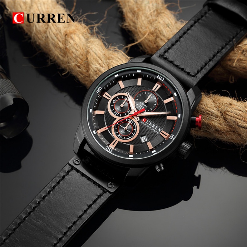 CURREN 8291 Luxury Brand Men's – Luxury Watch Apple recenzja i cena