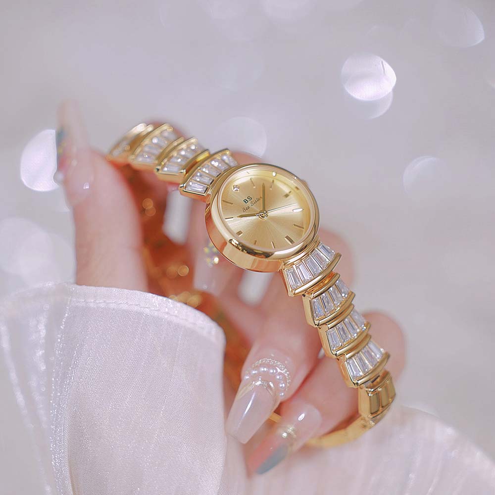High Quality Women's Watches L – Luxury Watch Gold And Black recenzja i cena