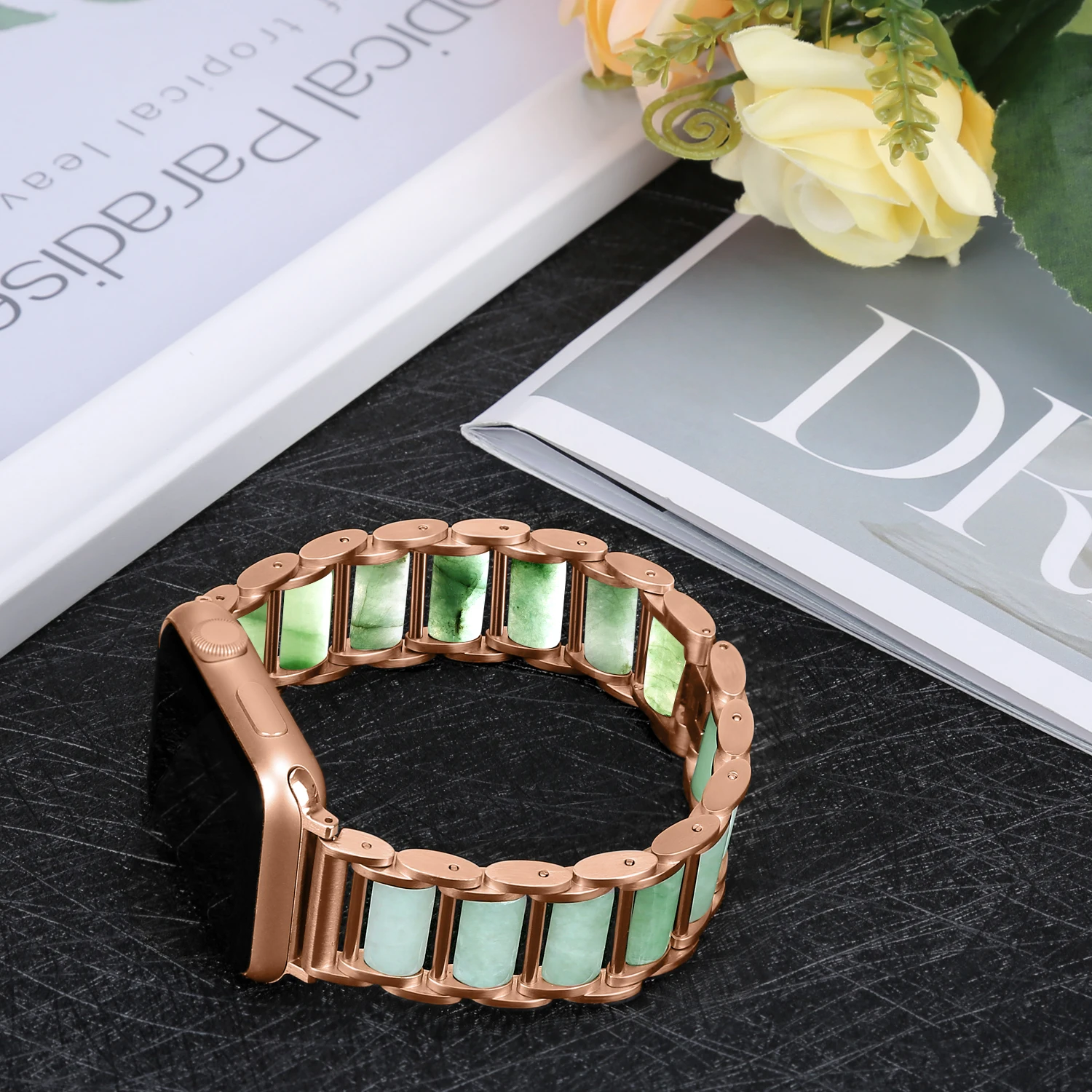 Emerald Jewellery+Metal Strap  – Luxury Watch E Jewellery recenzja i cena