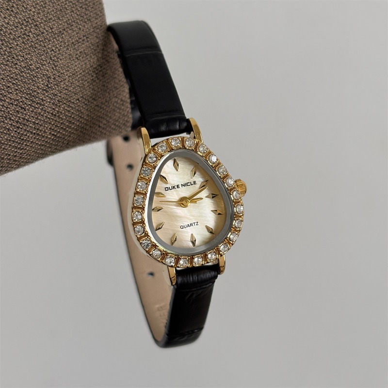 Luxury Women's Quartz Watch Go – Luxury Watch Gold And Black recenzja i cena