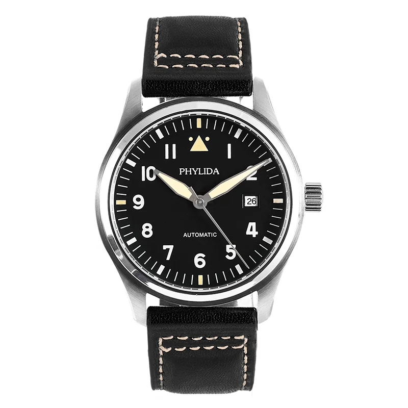 PHYLIDA 42mm Spitfire Pilot’s  – Automatic Pilot Watch recenzja i cena