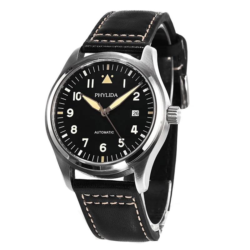 PHYLIDA 42mm Spitfire Pilot’s  – Automatic Pilot Watch recenzja i cena
